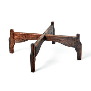 Wooden Base Painted Ceramic EcoFiltro