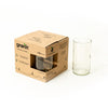 Set of 4 Upcycled Clear Wine Bottle 15oz Glasses - Wholesale