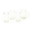 Set of 4 Upcycled Clear Wine Bottle 15oz Glasses - Wholesale