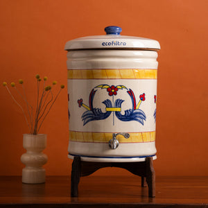 Painted Ceramic EcoFiltro - Wild Flower Design | Special Order