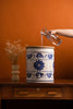 Painted Ceramic EcoFiltro - Blue Flower Design