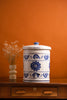 Painted Ceramic EcoFiltro - Blue Flower Design