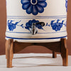 Wooden Base Painted Ceramic EcoFiltro