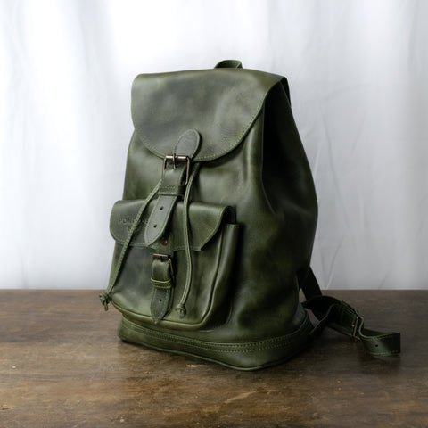 Unisex L Caminos Leather Backpack